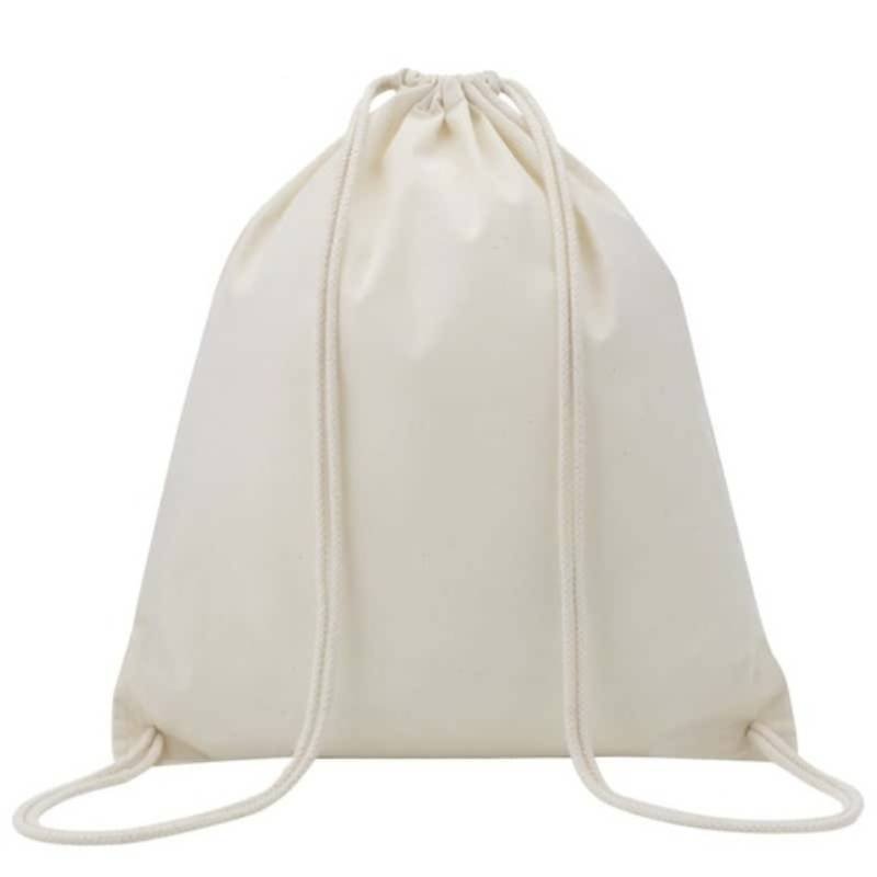 Eco-neutral Cotton Draw String Bags 240GSM - Natural_resized