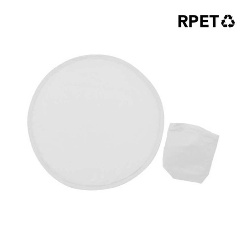 RPET Foldable Frisbee - White _resized