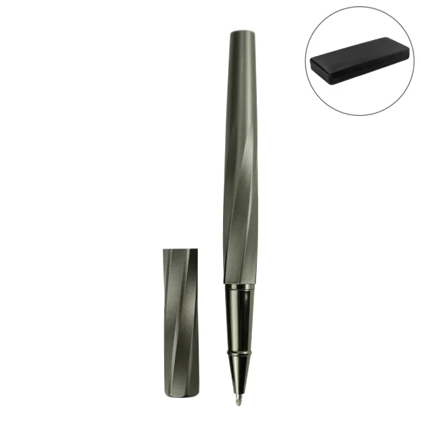 Rollerball-Pens-Swirl-Design-in-Gunmetal-Finish-with-PU-Leather-Box-PN62-Blank-600x600