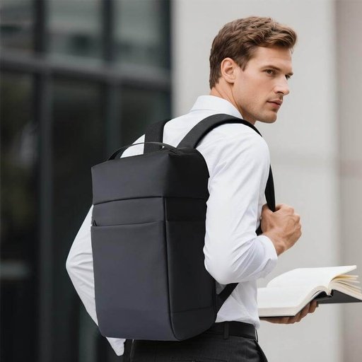 Santhome Deluxe 15.6_ Laptop Backpack - Black.jpg