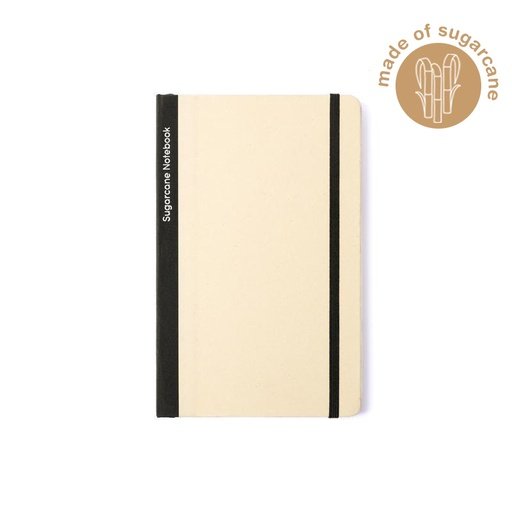 eco-neutral Sugarcane Paper A5 Notebook - Black.jpg